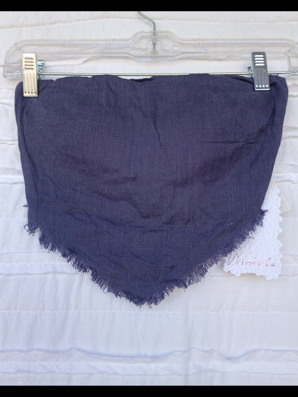 Mooloola Mona Dahlia Tube Top Navy Blue Size 6 NWT City Beach.